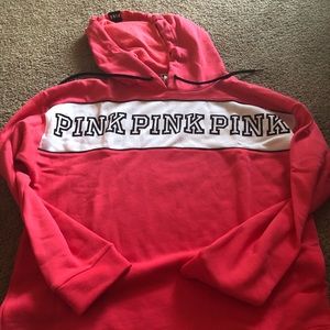 PINK fleece hoodie
